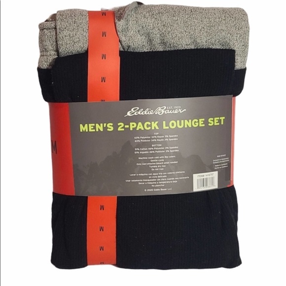 Eddie Bauer Men's 2-Pack Lounge Set - Picture 2 of 2